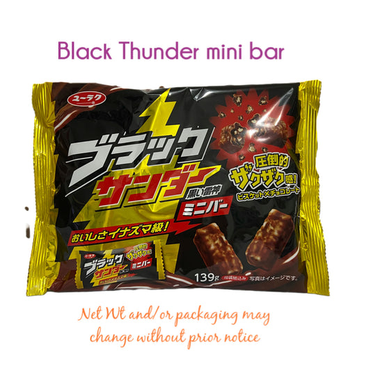 Black Thunder Choco Mini Bars pack