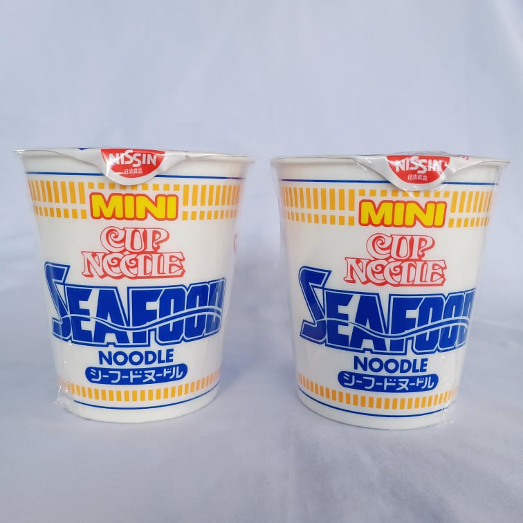 NISSIN | Seafood MINI noodles (box of 15 cups)