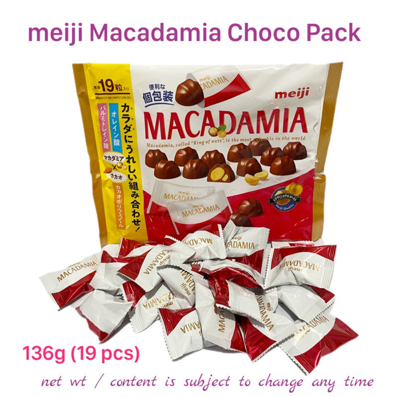MEIJI | Macadamia or Almond or Apollo pack