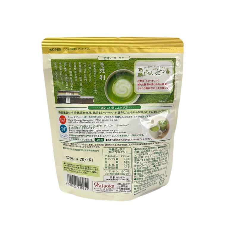 KATAOKA | Tsujiri Matcha Milk Tea 190g