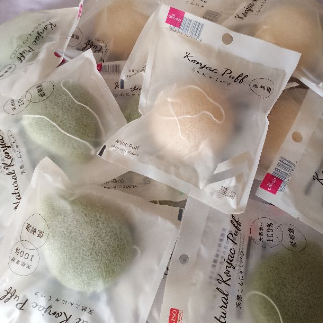 DAISO | Natural Konjac Puff
