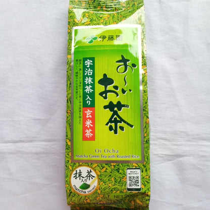 ITOEN | Oi Ocha Matcha Green Tea with Roasted Rice (genmaicha)