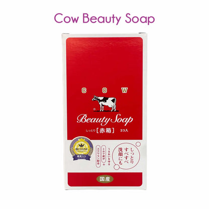 COW | Beauty Milk Soap red (3x90g)