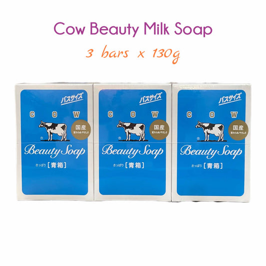 COW | Beauty Milk Soap blue (3x130g)