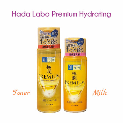 HADA LABO | Premium Hydrating [Toner/Milk]