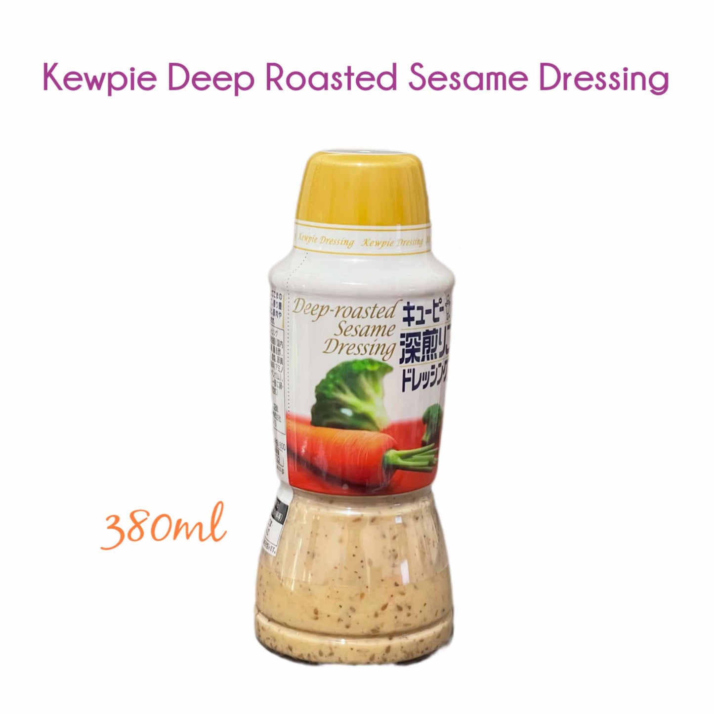 KEWPIE | Deep-Roasted Sesame Dressing [180mL/380mL]