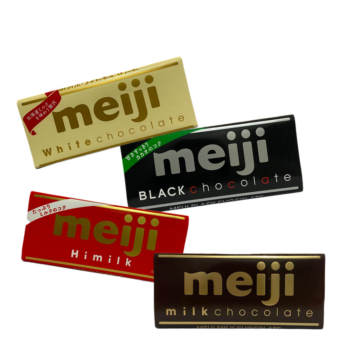 MEIJI | Milk Chocolate Bar [Black/White/HiMilk/Milk)