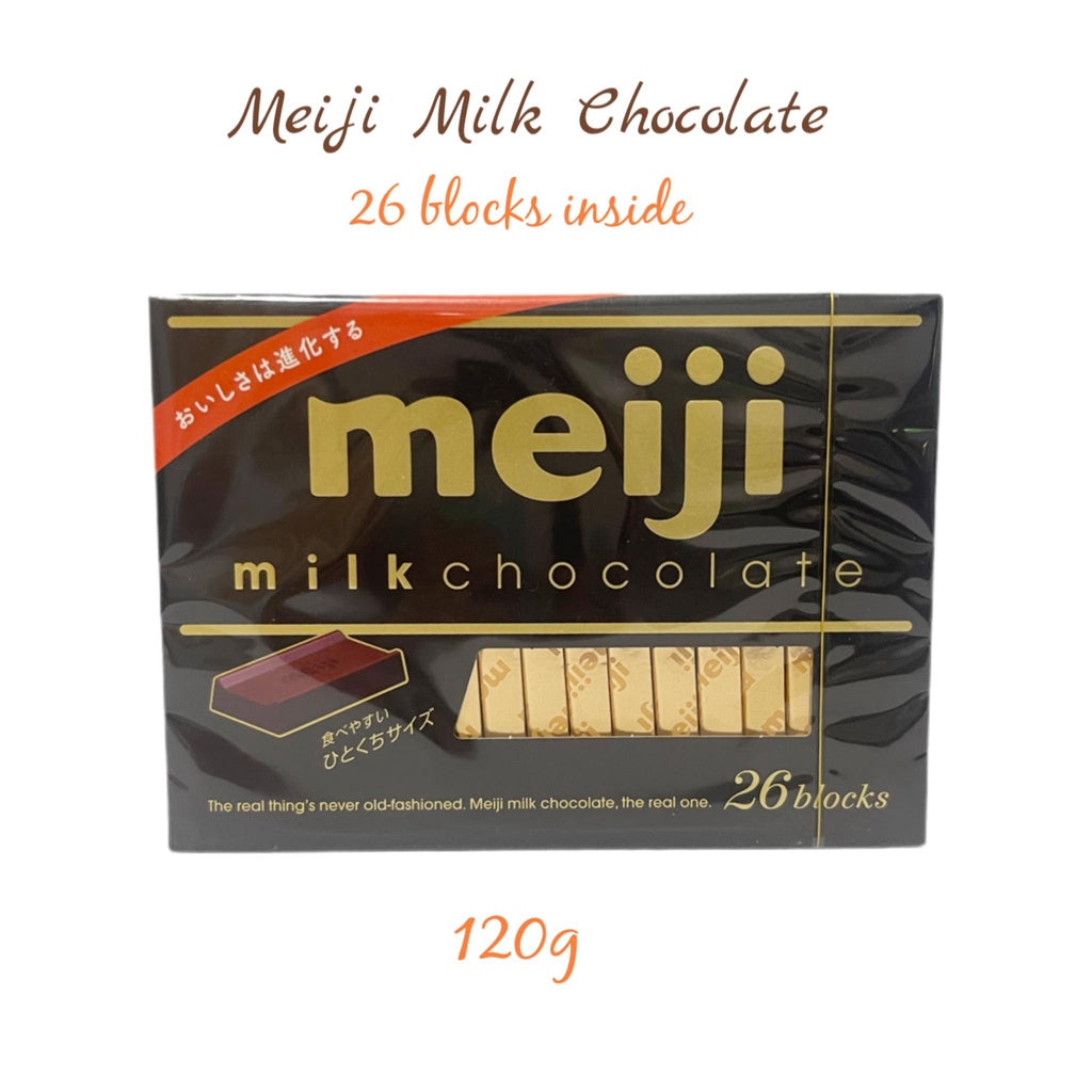 MEIJI | Blocks [Milk/Himilk/Matcha/Black/Strawberry]