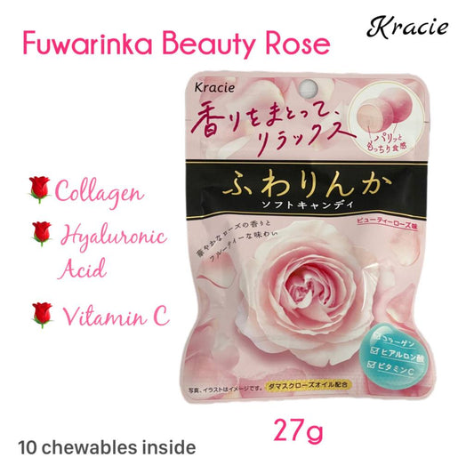 KRACIE | Fuwarinka Beauty Rose (soft collagen candy)