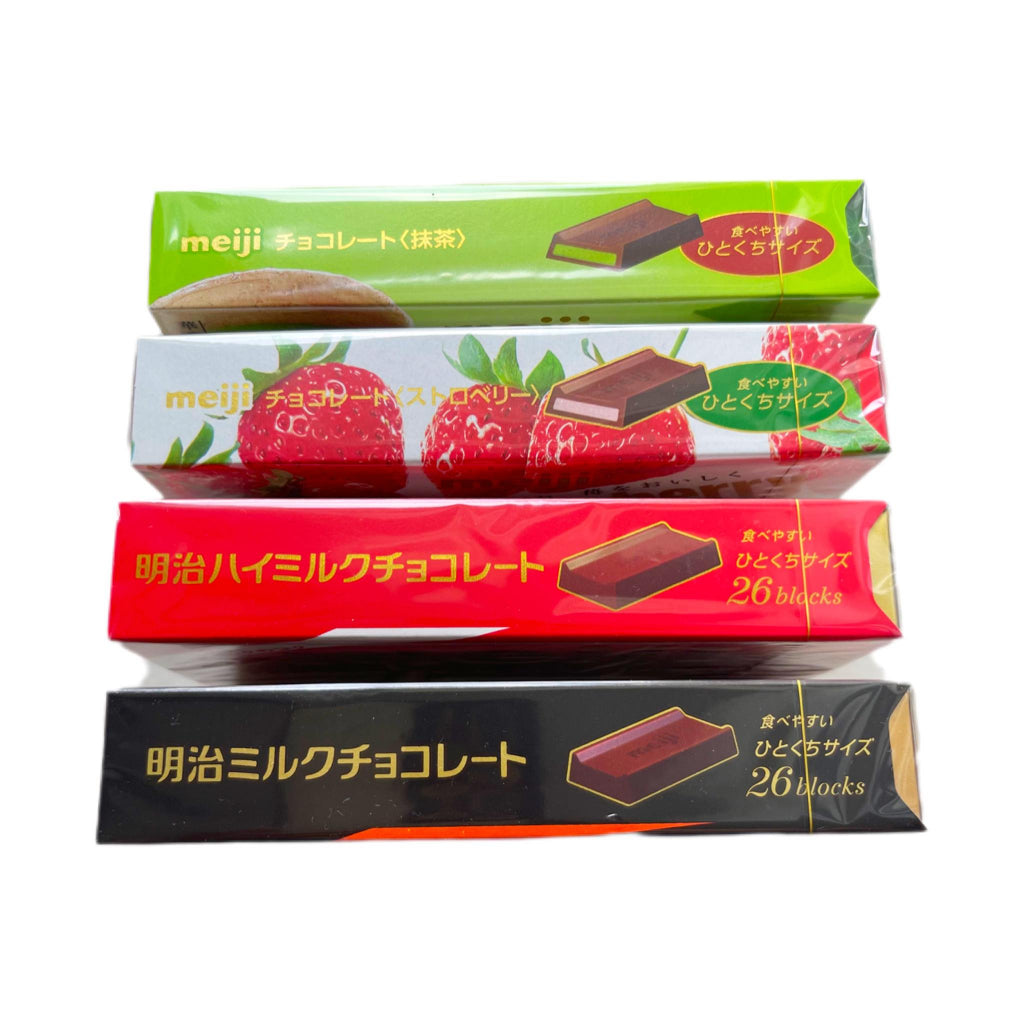 MEIJI | Blocks [Milk/Himilk/Matcha/Black/Strawberry]
