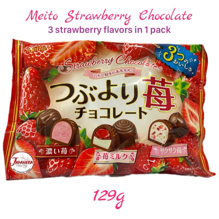 MEITO | Assorted Strawberry Chocolate – japanera